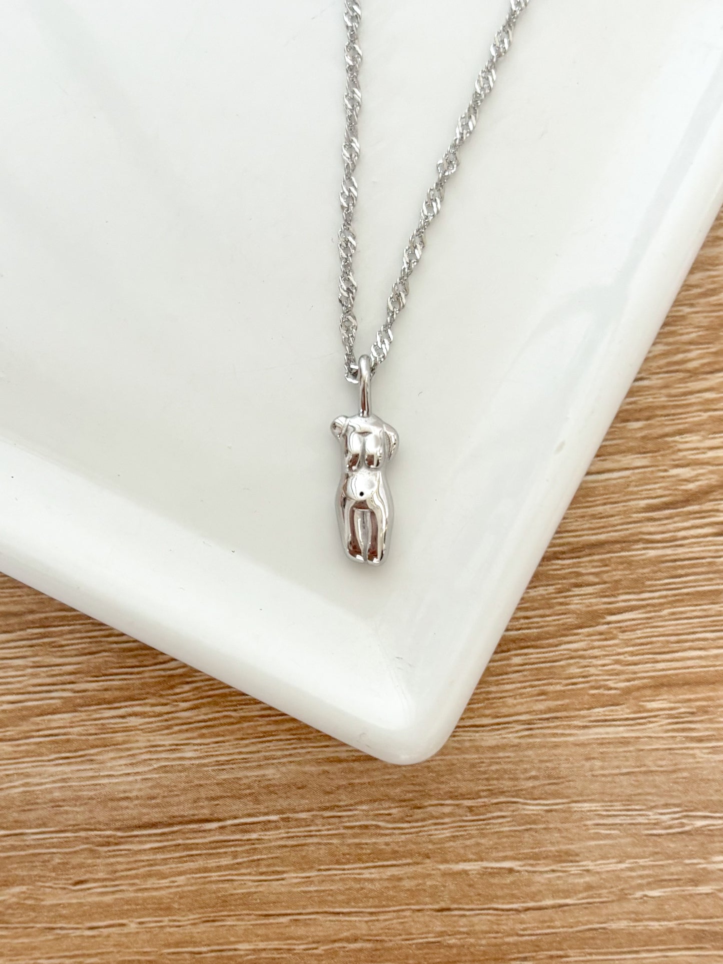 Cadena Mujer, Cadena Cuerpo, Acero Inoxidable