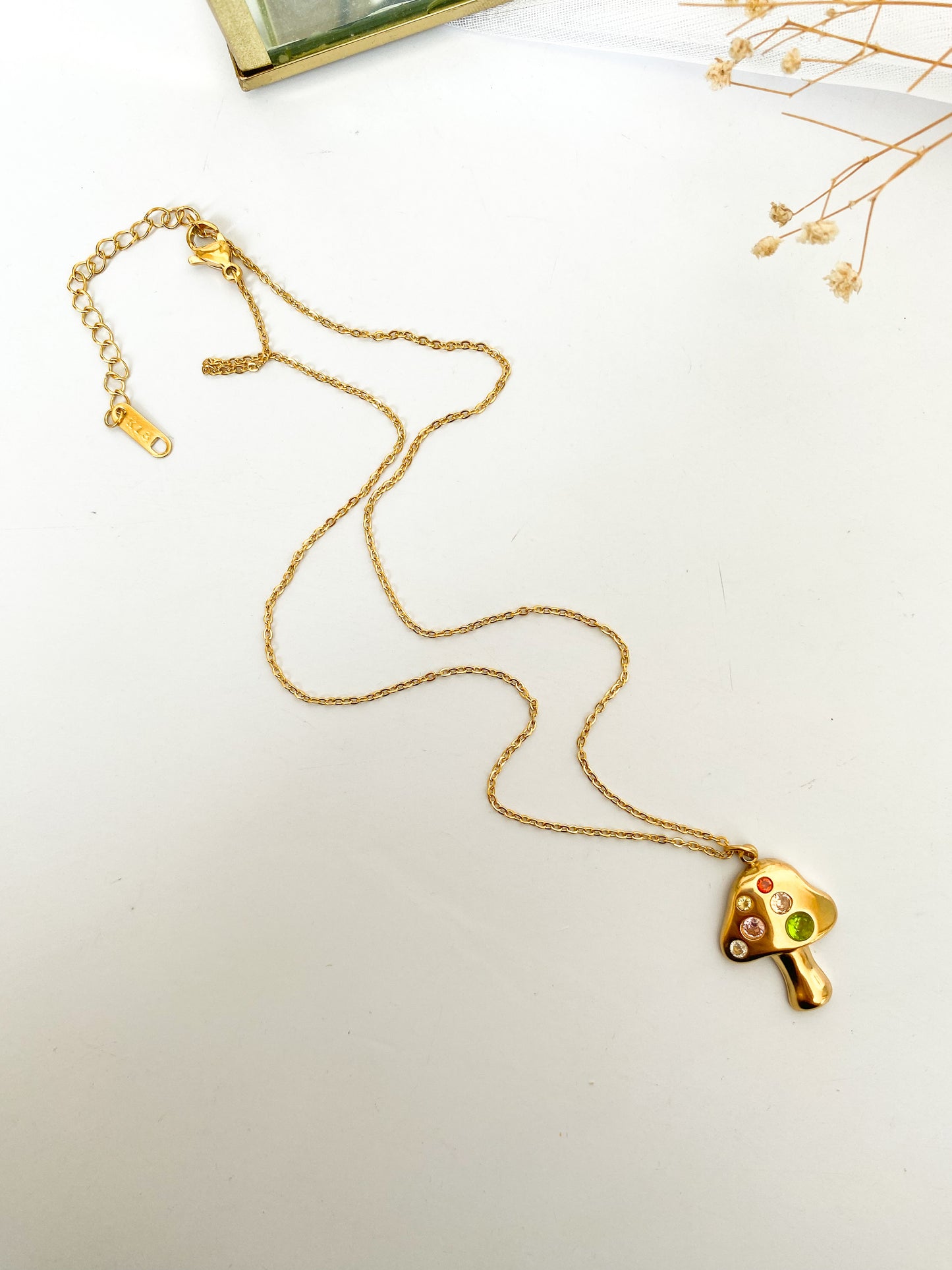 Cadena Hongo, Hongo con Colores, Acero Inoxidable