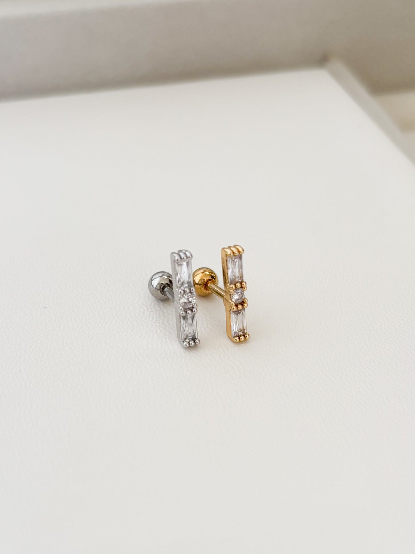 Piercing Barra Larga, Minimalista, Acero Quirurgico