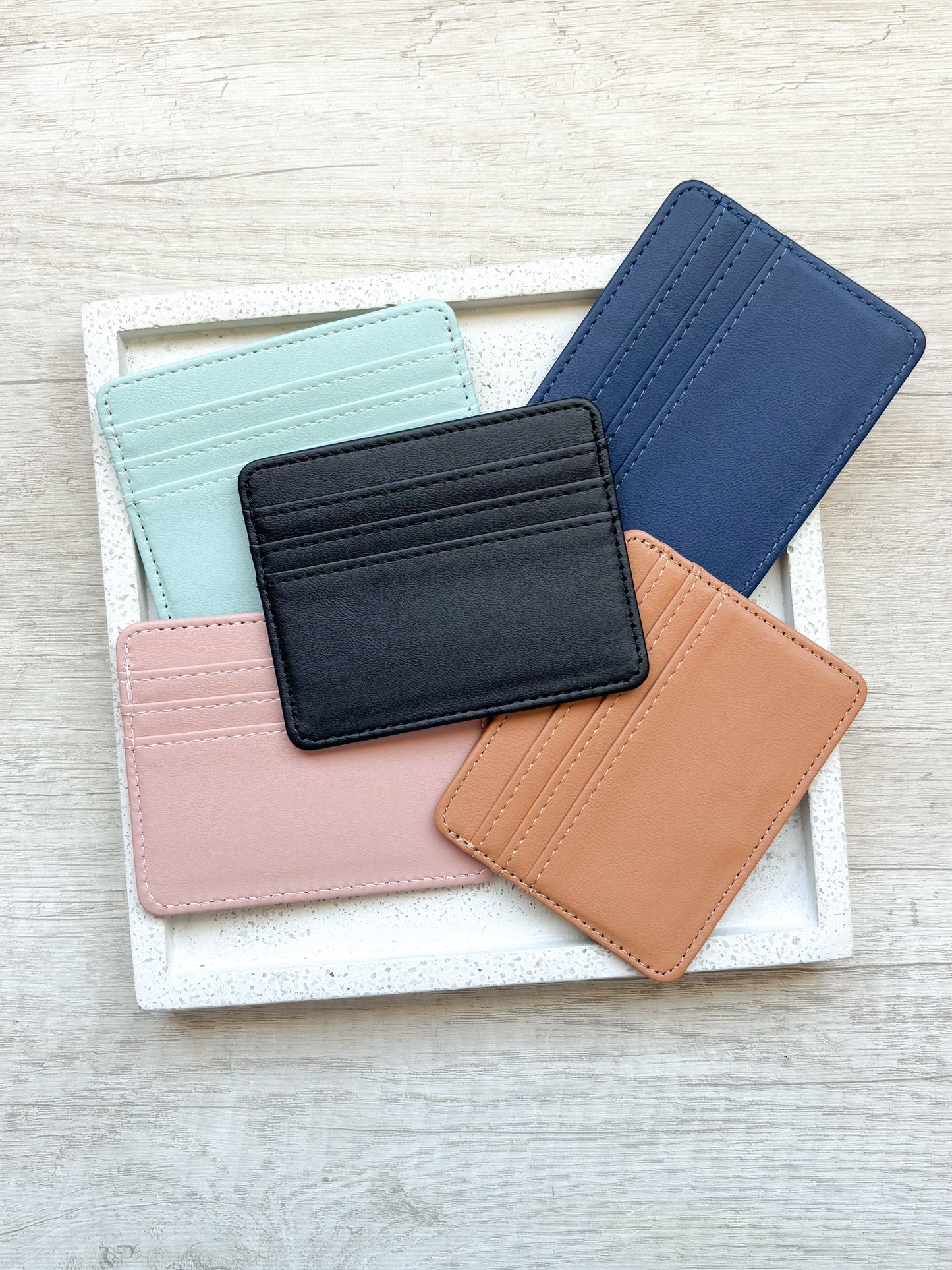 Tarjetero Sienna Personalizado, Tarjetero y Organizador para Billetes y Tarjetas, Cuerina